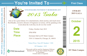 EWB Gala Invite