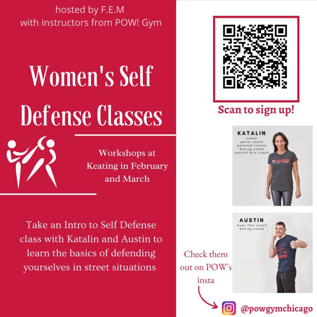 Women’s Self-Defense workshops with Fem