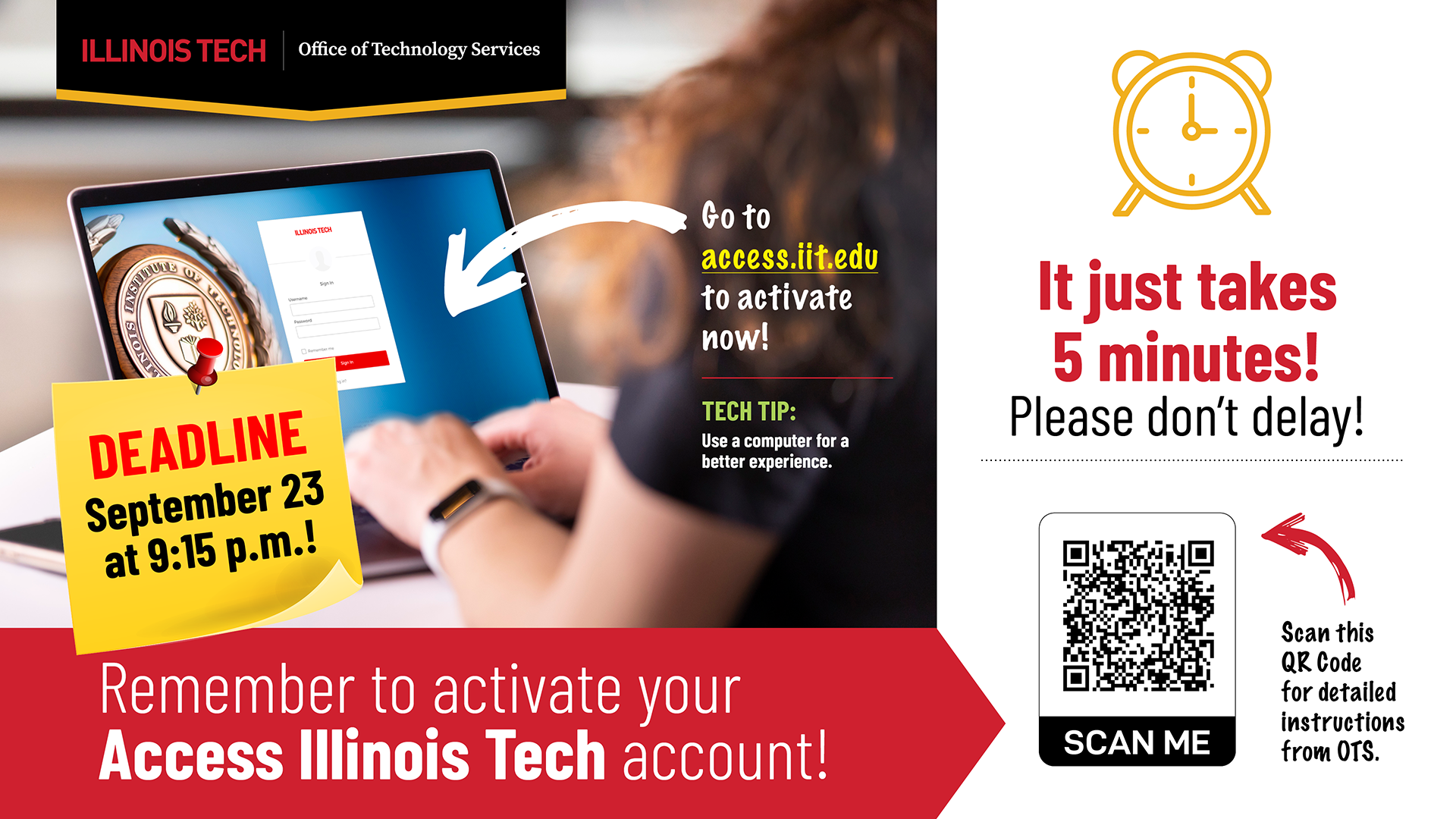 Phase 2 Deployment of Access Illinois Tech September 23, 2022